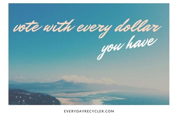 conscious consumers vote with their wallet