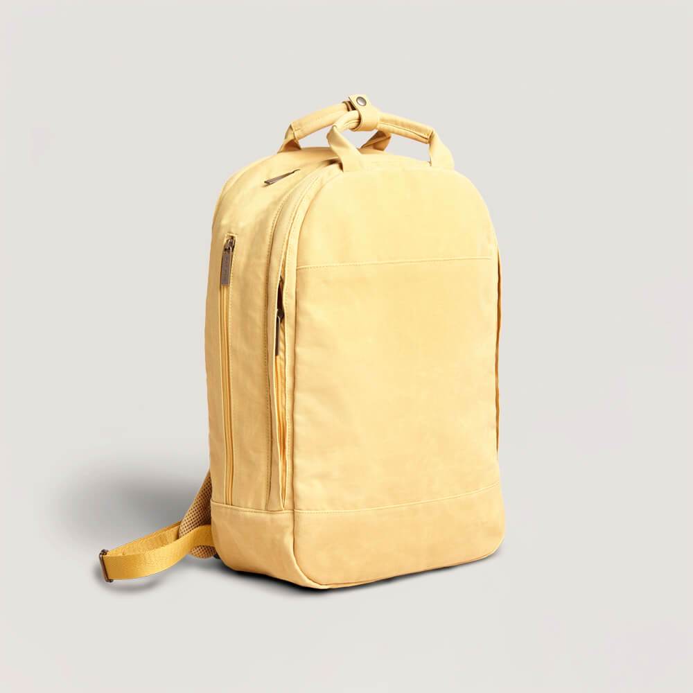 recycled canvas backpack