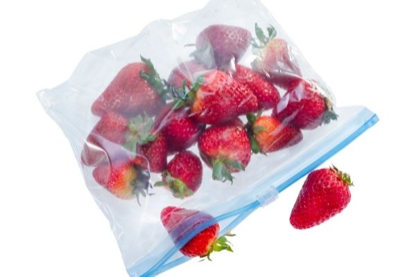 ziplock bag made of plastic no 2